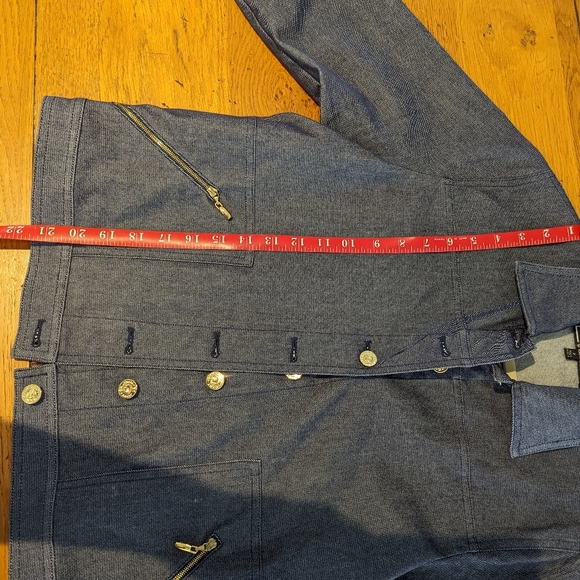 ST. JOHN Sport Denim Jacket - Picture 7 of 8